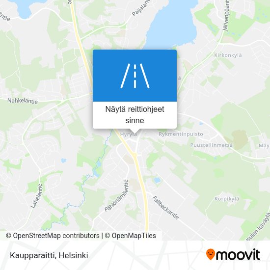 Kaupparaitti kartta