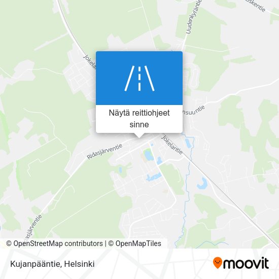 Kujanpääntie kartta