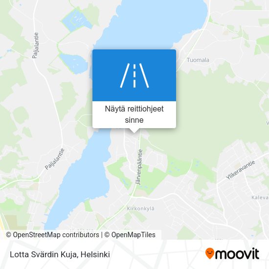 Lotta Svärdin Kuja kartta