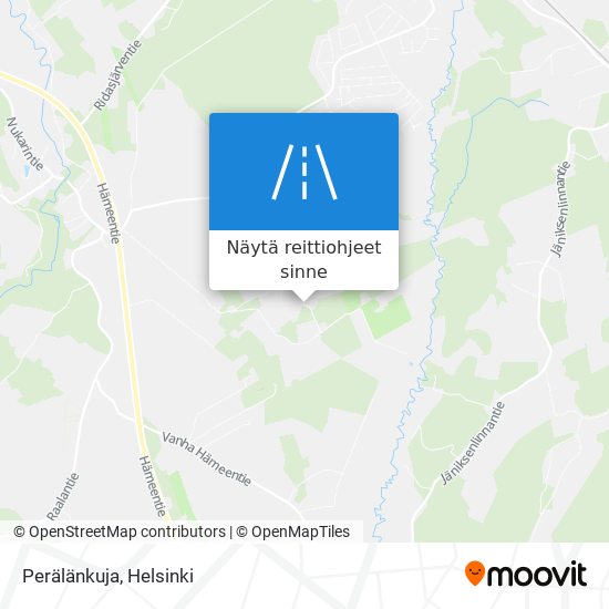Perälänkuja kartta