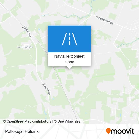 Pöllökuja kartta