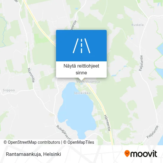 Rantamaankuja kartta