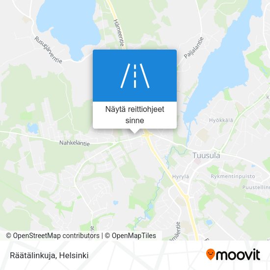 Räätälinkuja kartta