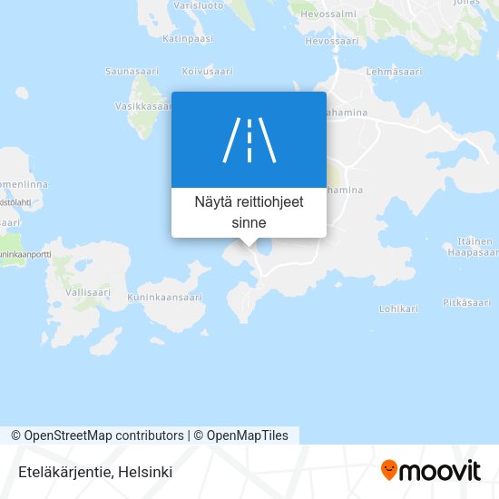 Eteläkärjentie kartta