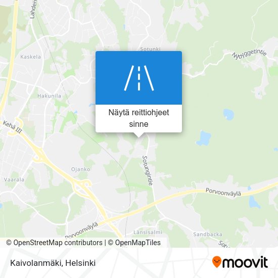 Kaivolanmäki kartta