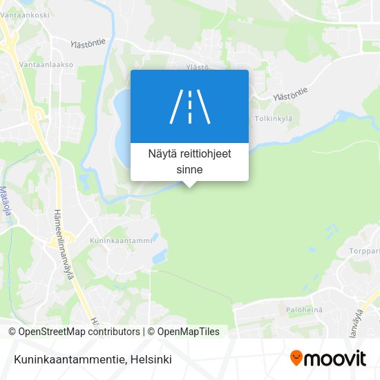 Kuninkaantammentie kartta