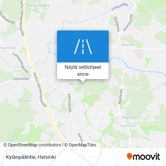 Kylänpääntie kartta