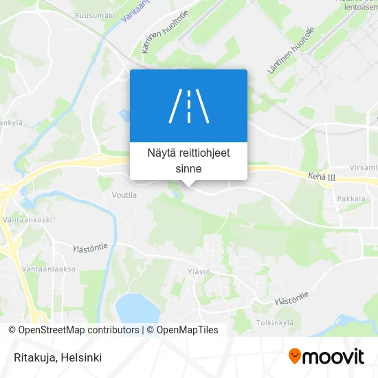 Ritakuja kartta