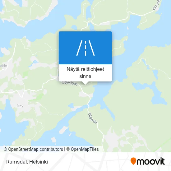 Ramsdal kartta