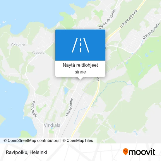 Ravipolku kartta