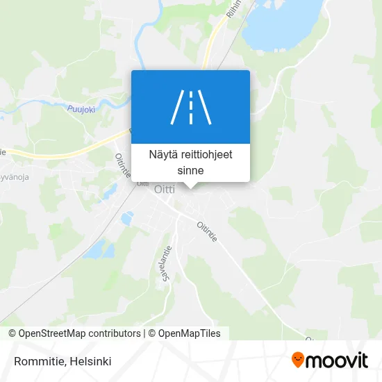 Rommitie kartta