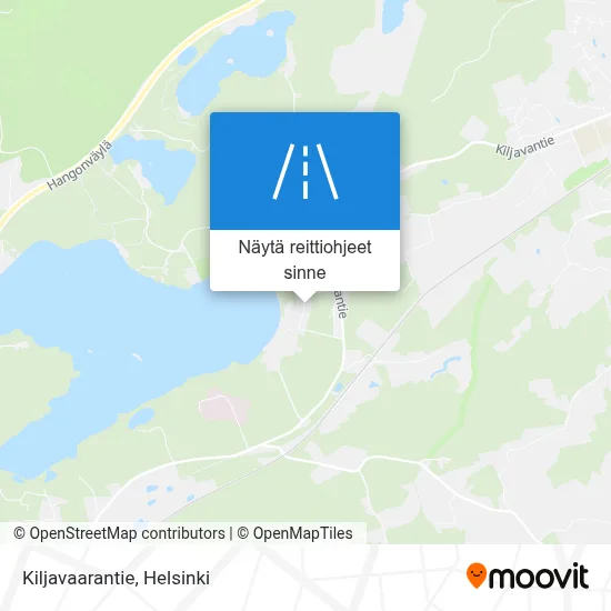 Kiljavaarantie kartta