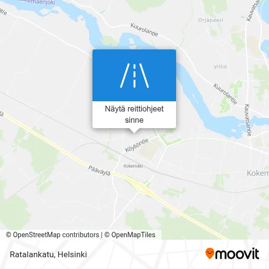 Ratalankatu kartta
