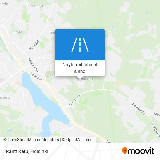 Ranttikatu kartta