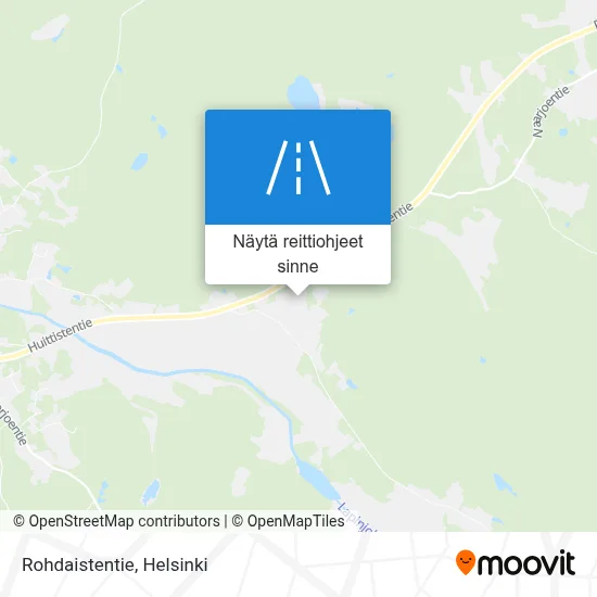 Rohdaistentie kartta