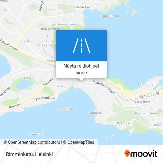 Rimminkatu kartta