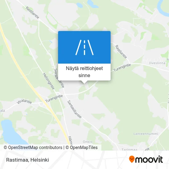 Rastimaa kartta