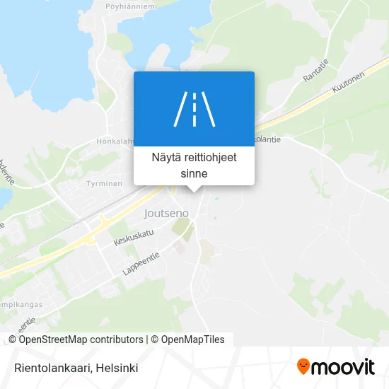 Rientolankaari kartta