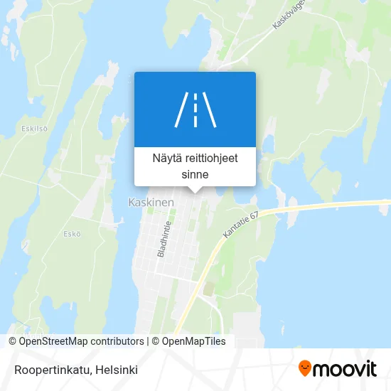Roopertinkatu kartta