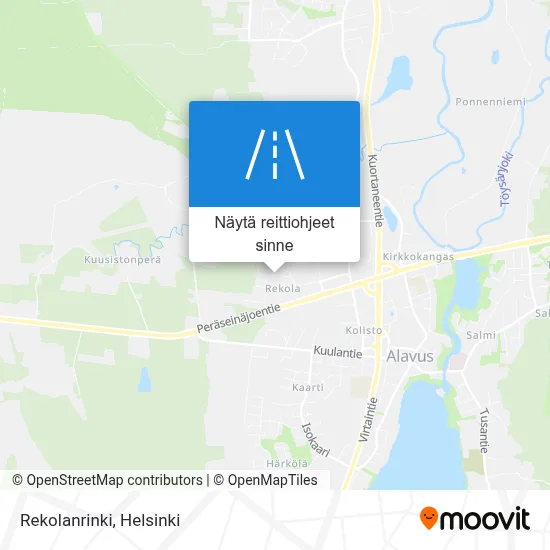 Rekolanrinki kartta