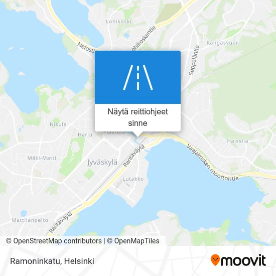 Ramoninkatu kartta