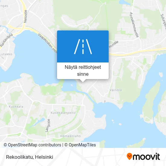 Rekoolikatu kartta