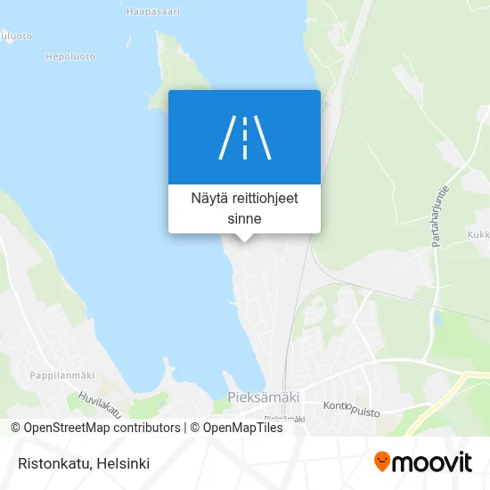 Ristonkatu kartta