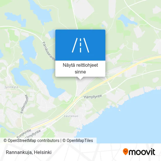 Rannankuja kartta