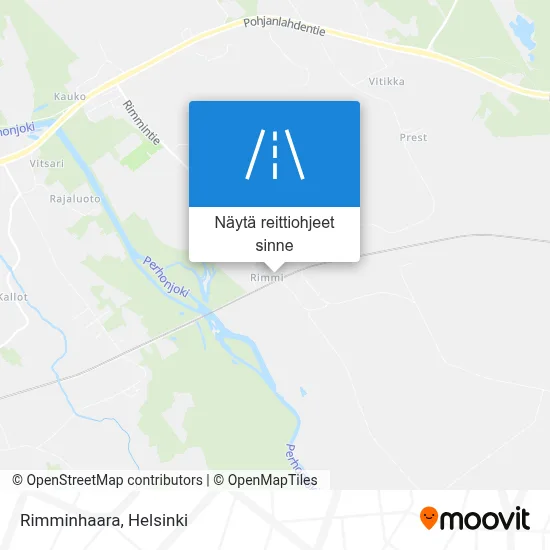 Rimminhaara kartta