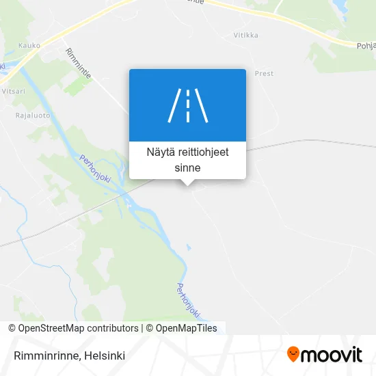 Rimminrinne kartta