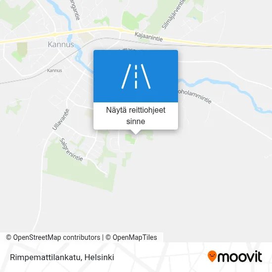 Rimpemattilankatu kartta