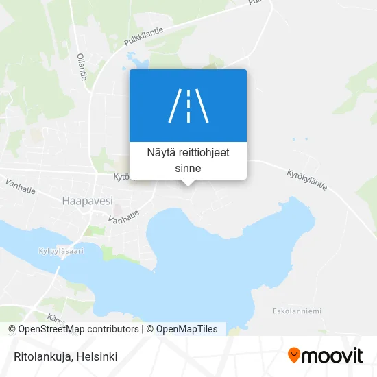 Ritolankuja kartta
