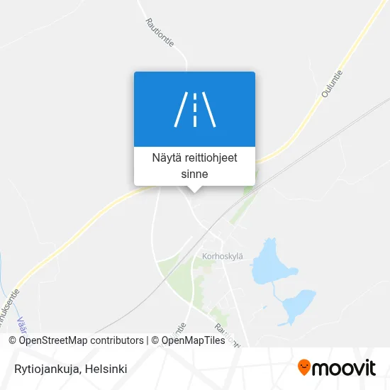 Rytiojankuja kartta