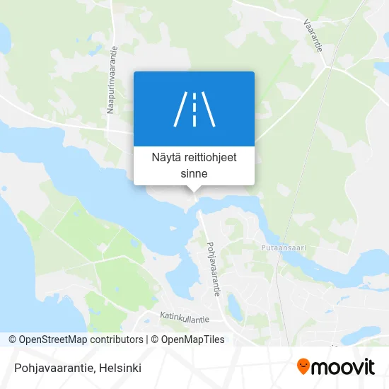 Pohjavaarantie kartta