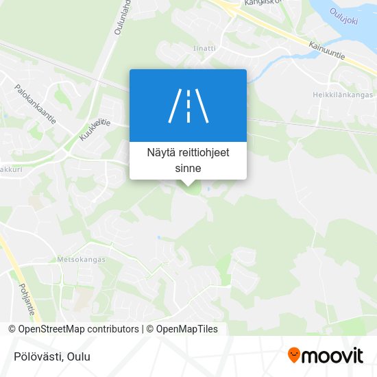Pölövästi kartta