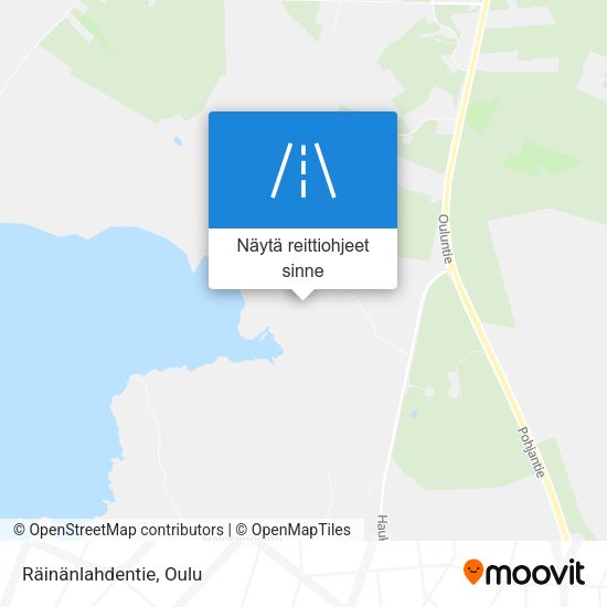 Räinänlahdentie kartta