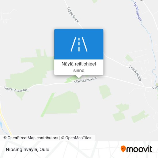 Nipsinginväylä kartta
