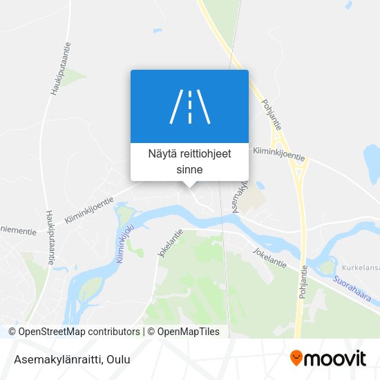 Asemakylänraitti kartta