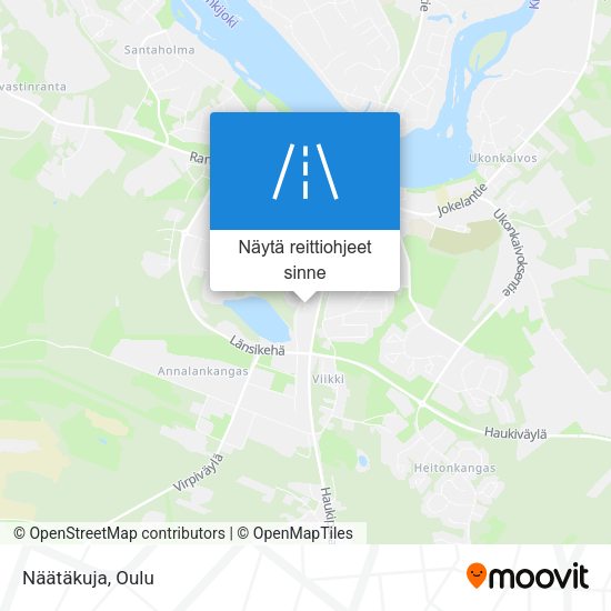 Näätäkuja kartta