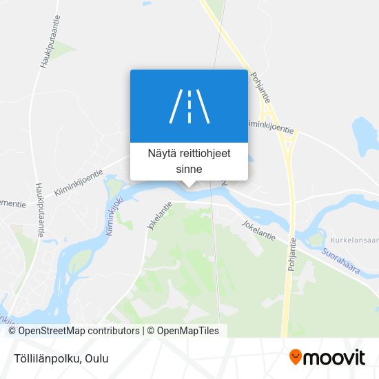 Töllilänpolku kartta