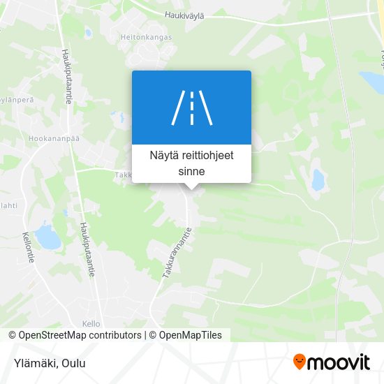 Ylämäki kartta