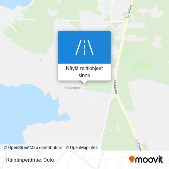 Räinänperäntie kartta
