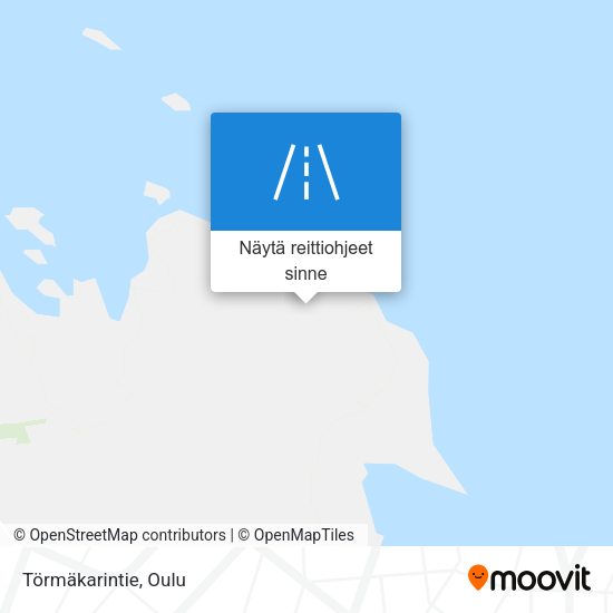Törmäkarintie kartta