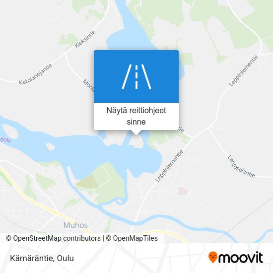 Kämäräntie kartta