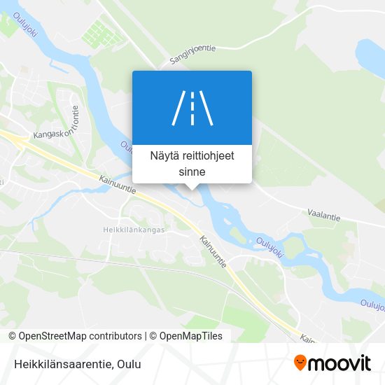 Heikkilänsaarentie kartta
