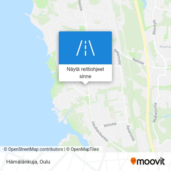Hämälänkuja kartta