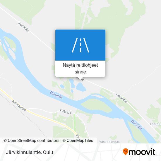 Järvikinnulantie kartta