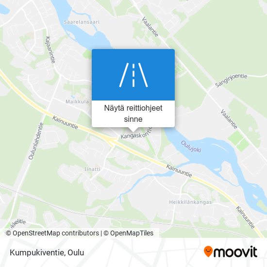 Kumpukiventie kartta