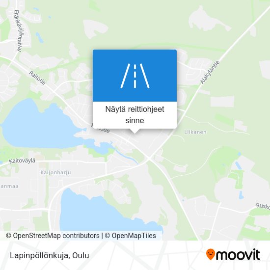 Lapinpöllönkuja kartta