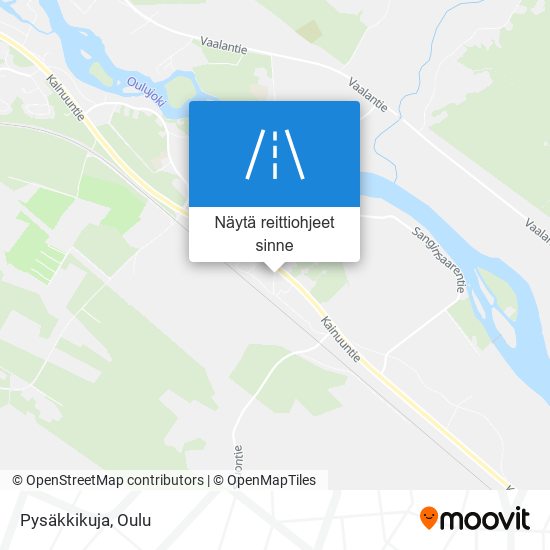 Pysäkkikuja kartta